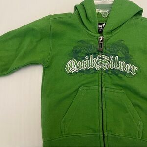 Quiksilver Green Kids Hoodie 6-9M